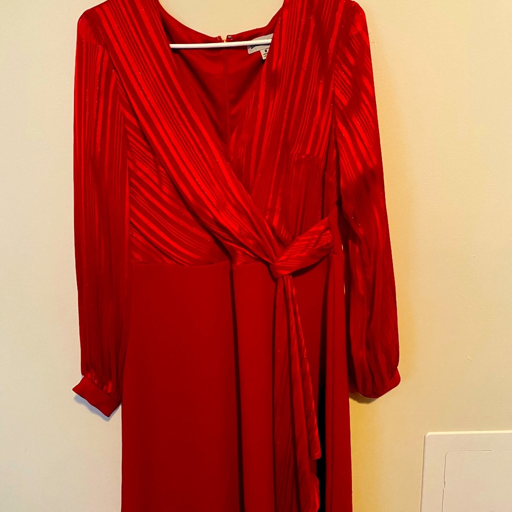 Formal red dress